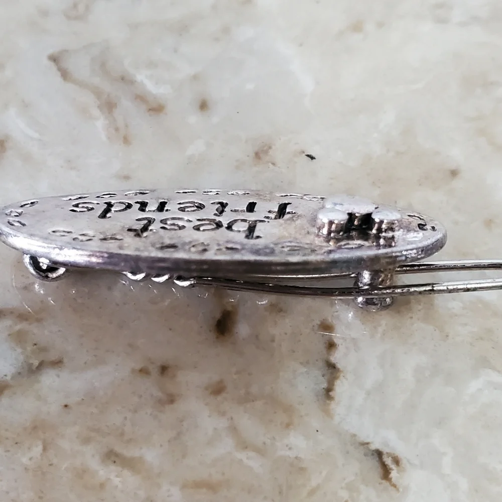 Vintage Disney Hair Clip Barrette Rare Best Friends